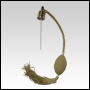 Screw on Gold antique style sprayer top & tassel with one extra cap for shipping.
