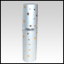 Silver Atomizer with Gold Stars. Capacity 10ml (1/3oz)