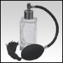 Empire Glass Bottle with Black Antique Style Spray Blub & Tassel.Capacity: 1 2/3oz 