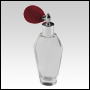 Grace Glass Bottle with Red Bulb sprayer and silver fitting. Capacity: 2oz (55 ml)