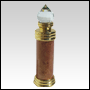 ***Out of Stock***Marble bottle with Crystal Cap with glass applicator.Capacity: Approx 1/3oz (10ml)