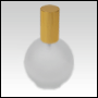 78ml ( 2.65 oz) Frosted glass Round bottle with Golden sprayer top.Spray top is sc