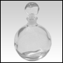 Clear Spherical Bottle With Stopper.
Capacity: 4oz ( 120ml)Approx