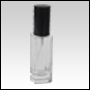 slim Spray Bottle with Black Cap and Spray Pump.
Capacity: 1oz (30ml)