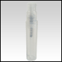 Clear Plastic Lotion  Bottle. Capacity: 3ml 1 dram)
